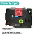 thumbnail image 7 of NineLeaf 30 Pack Compatible for Brother P-touch TZe-441 TZe441 TZ-441 TZ441 18mm Red Laminated Label Tape 0.7" x 26.2 ft (18mm x 8m), 7 of 7