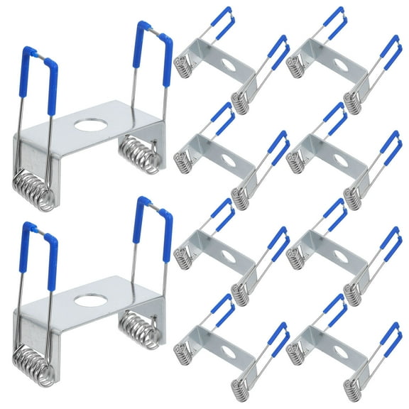 10pcs Recessed Lighting Spring Clip LED for Downlight Panel Lamp Ceiling Lamps Accessories