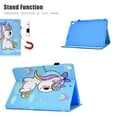 thumbnail image 3 of Allytech Case for Apple iPad 6th Generation 2018 /iPad 5th Generation 2017 /iPad Air 2 2014 /iPad Air 2013 Tablet 9.7 Inch, Slim Leather Smart Stand Wallet Cute Cover with Auto Sleep Wake, Unicorn, 3 of 4