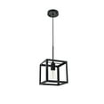 thumbnail image 4 of Living District LD4063D8BK Resolute 1 Light Black Ceiling Pendant, 4 of 4
