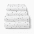 thumbnail image 4 of Juego de Sábanas Básica Rebeca Algodón Percal 200 estampada Estrella Matrimonial, 4 of 7