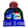 thumbnail image 1 of Light Up Christmas Hat Christmas Beanie Hat With, 1 of 5