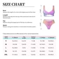 thumbnail image 6 of Daiia Colorful Glitters Women's Bikini Set Two Piece Swimsuit High Waisted Bikini Adjustable Straps Bikini Perfect for Beach, Pool, and Summer Vacation-Small, 6 of 9