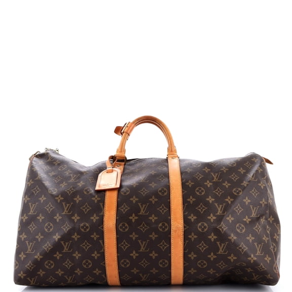 Pre-Owned Keepall Bag Monogram Canvas 55 By Rebag