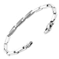 thumbnail image 2 of Pompeii Men's 14k Gold (23gram) or Platinum (38gram) 4.5mm Link Bracelet 8.5" (,), 2 of 4