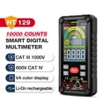 thumbnail image 2 of HABOTEST HT129 Intelligent Multimeter Smart Digital Multimeter Color Screen Handheld Digital Multimeter, 2 of 8