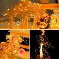 thumbnail image 4 of IBAOLEA Fairy Lights with Remote 32.8 Ft Christmas Lights 100 Larger Brighter Led Beads USB Powered RGB Color Changing Lights with 12 Modes for Christmas Decorations Multicolor -, 4 of 6
