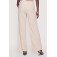 thumbnail image 4 of Women's Textured Knit Button Detail Pull On Pants, 4 of 4