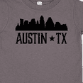 thumbnail image 4 of Inktastic Austin Texas Skyline Silhouette TX City Boys or Girls Toddler T-Shirt, 4 of 5