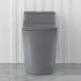 thumbnail image 4 of WinZo WZ5080GR Comfort Tall One Piece Toilet Dual Flush Low Profile Tank High Efficiency 17.3" Comfortable Seat Height,Matte Grey, 4 of 7