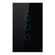 thumbnail image 1 of Interruptor táctil WiFi inteligente con control remoto de aplicación Interruptores de atenuación de iluminación para el hogar Interruptor negro 3 Zulema Interruptor táctil inteligente WiFi RF, 1 of 8