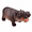 Hippo-13.8inch, variant on Simulate Rhinoceros Plush Toys - Soft Hippo Plush Pillows Sleep Pillow for Bedroom Home Decor