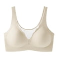 thumbnail image 5 of Minimizer Bras for Women Plus Size Mesh Breathable Seamless Lifting Light Support Push Up Bralettes Everyday Bra, 5 of 5