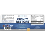 Healthy Kidney Kidney Restore: Kidney Detox Supplement plus Vitamins, for Normal Nutrition, Function & Health