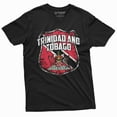 thumbnail image 3 of Mens Trinidad and Tobago Country tee shirt Coat of arms national Emblem tee (XX-Large Military Green), 3 of 7