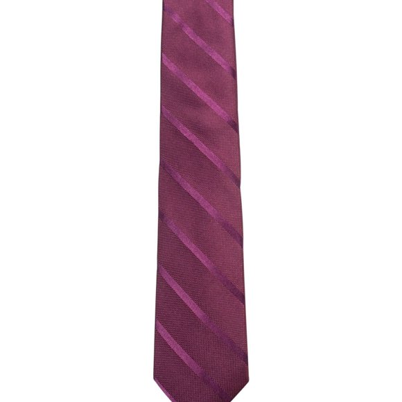 Ryan Seacrest Mens Plaids & Checks Self-tied Necktie, Red, One Size