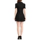 thumbnail image 3 of INSPIRE CHIC Vestido de Mujer de Manga Corta con Botones, Vintage, Cuello Caído, Vestidos de Denim L Negro, 3 of 7