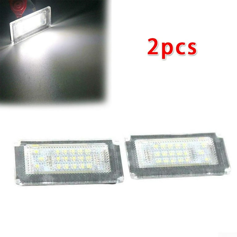 UHUSE 2PCS 18 LED License Plate Light For Mini Cooper S R50 R52 04-08 R53  01-06 