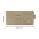 thumbnail image 3 of Xihbxyly Organizador de Parasol para Coche, Clip de Almacenamiento Multifuncional, Soporte para Gafas de Sol y Documentos, de Cuero, Fácil Instalación, Mantiene Los Artículos Seguros, Ajuste Universa, 3 of 3