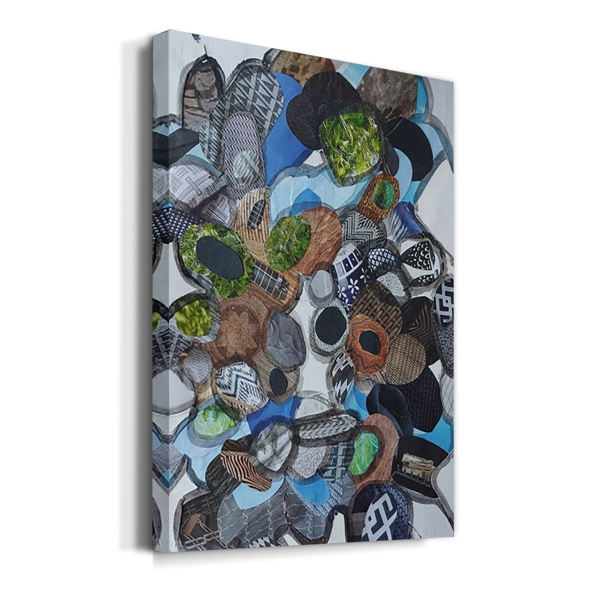 Catalina Island Blue Glass Premium Gallery Wrapped Canvas - Ready to Hang