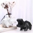 thumbnail image 3 of -estatua, escultura de resina para escritorio de arte, estantería, vitrina para vinos para atraer riqueza y adornos de resina negros, 3 of 5