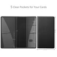 thumbnail image 3 of FINPAC Car Registration & Insurance Card Holder, Glove Box Card Organizer Wallet, Car Document Holder for Cards, Driver License & other Essential Documents, Black, 3 of 7