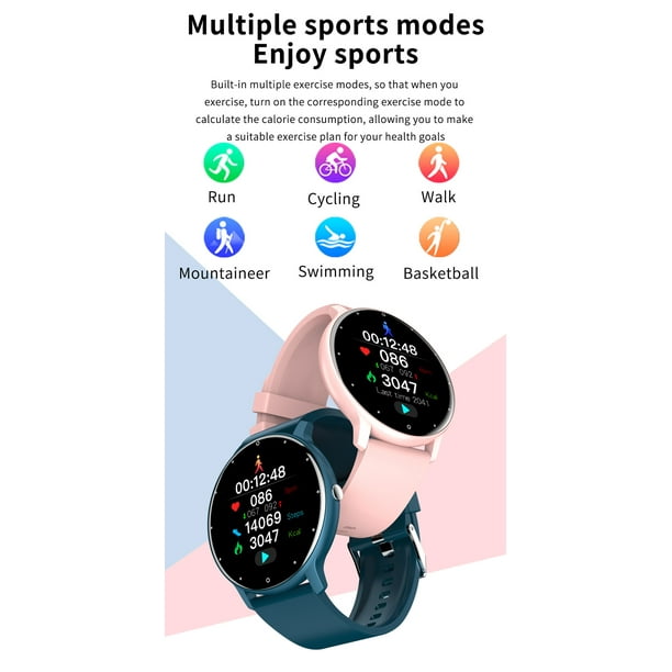 Circular digital watch hot sale