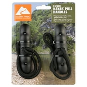 Ozark Trail Kayak Toggle Carry Handles, Black,  2 Pack