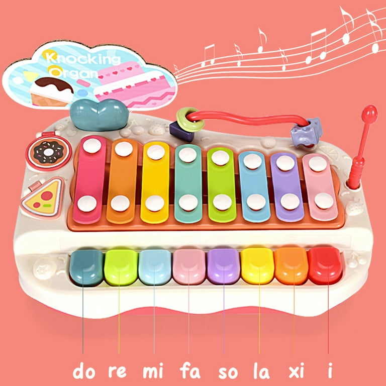 TOYANDONA Xylophone pour bébé - Clavier - Xylophone - Piano éducati