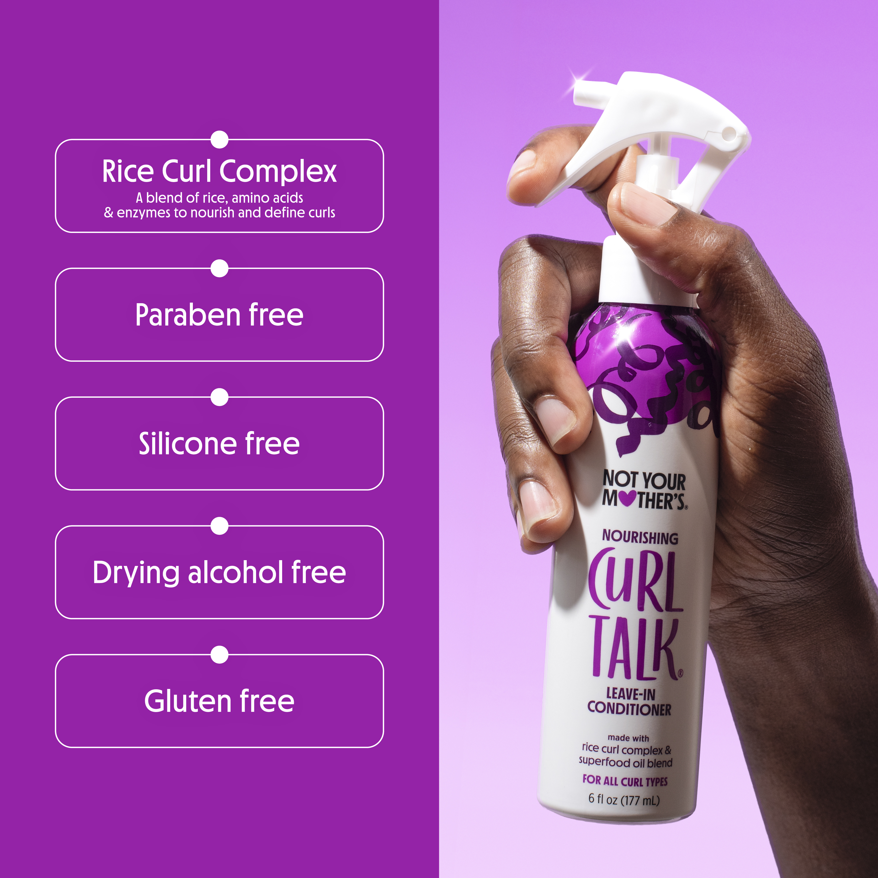 Not Your Mother's Curl Talk Leave-In Conditioner photo 4