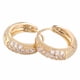 thumbnail image 2 of Kuymtek 3 Pendientes Circón Delicado Chapado en Platino Oro Real 18 Quilates., 2 of 3