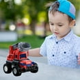 thumbnail image 6 of Coollooc Fire Truck Toy Cars for Boys Girls Ages 2-4 - Press N Go Toy Cars for Toddlers 1-3 Emergency Vehicle Toys for 1 2 3 Year Old Birthday Gift, Pull Back Cars for Construction Sand Box, 6 of 6