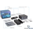 thumbnail image 6 of Intel NUC8i3BEH Mini PC/HTPC, Intel Core i3-8109U Up to 3.6GHz , 4GB DDR4, 512GB NVMe SSD + 1TB HDD, Wifi, Bluetooth 5.0, 4K Support, Dual Monitor Capable, Windows 10 Pro, 6 of 6