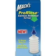 Mack's ProRinse Earwax Removal Syringe 1 kit - (Pack of 6)