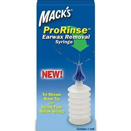 Mack's ProRinse Earwax Removal Syringe 1 kit