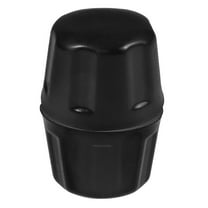 ibasenice 2Pcs Rubber Tire Rim Caps for Atv Wheel Hub Covers Replacement for Trailer and Go Kart