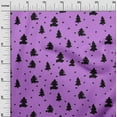 thumbnail image 3 of oneOone Cotton Flex Dark Green Fabric Christmas Tree Fabric For Sewing Printed Craft Fabric By The Yard 40 Inch Wide, 3 of 4