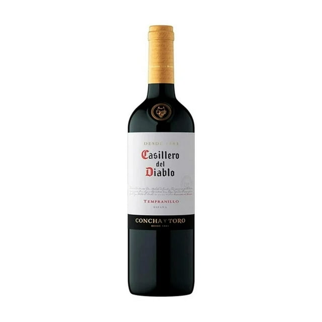 Pack de 4 Vino Tinto Casillero Del Diablo Reserva Tempranillo 750 ml