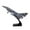 Grey, variant on TISHITA Fighter Aircraft, Kids Toys Collectable Collectors Plane Display Airplane Model Blue