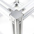 thumbnail image 4 of Mobutofu 4 Sets T Slot Profile Connector with Corner Shape Zinc Alloy for CNC Routers and Technicians, 4 of 4