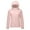 Pink, variant on hoksml Women's Puffer Coat Solid Color Short Korean Style Extra Plus Size Detachable Hood Winter Warm Lightweight Zip Up Down Jacket M-4XL