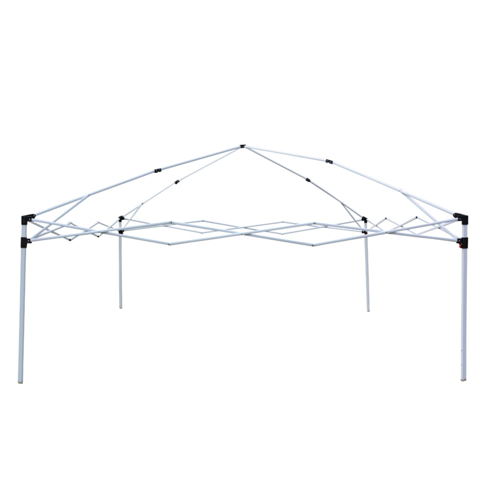 Aimee Lii 116"x116" Canopy Tent Heavy Duty Canopy, Outdoor Tent Canopy for Wedding Party Event Tent, Brown