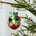 thumbnail image 3 of kjfeif Dragon Baby Egg Hanging ornament Christmas Tree Charm Cute Cartoon Car Pendant Bag Keychain Decoration Acrylic Christmas Hanging ornament Christmas Tree Hanging, 3 of 5