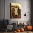 thumbnail image 5 of Three Kids With Pumpkin Heads Poster, Vintage Photography, Art Poster Print, Gothic Occult Poster, Halloween Poster, Wall Decor, 5 of 7