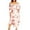White, variant on Tawop Built In Bra Dress Fashion Women Off Shoulder Plus Size Lace Up Maxi Flowing Floral Print Dress Fathers Day Gifts From Son Navy 12