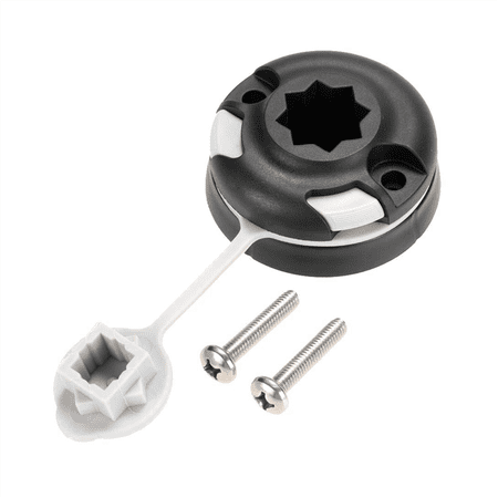 Kayak Multi-Functional Accessories Fishing Rod Big Round Base Eight Star Hole Base Bracket Holder
