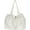 White, variant on CoCopeaunt Women Girls Chic Canvas Tote Bag Casual Large Shoulder Bag Hobo Handbag Drawstring