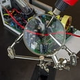 thumbnail image 7 of NEIKO 01902 Adjustable Helping Hand with Magnifying Glass, Third Hand Solder Aid, Soldering Wire Station Stand with Dual Alligator Clips & a Heavy Base, Beading & Jewelry Making Tools, Solder Holder, 7 of 7