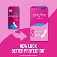 thumbnail image 3 of Carefree Regular Panty Liners, Extra Long, Unscented, 8 Hour Odor Control, 36 Ct, 3 of 10