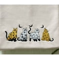 thumbnail image 2 of Embroidered Ghost Cats Halloween Sweatshirt, 2 of 4